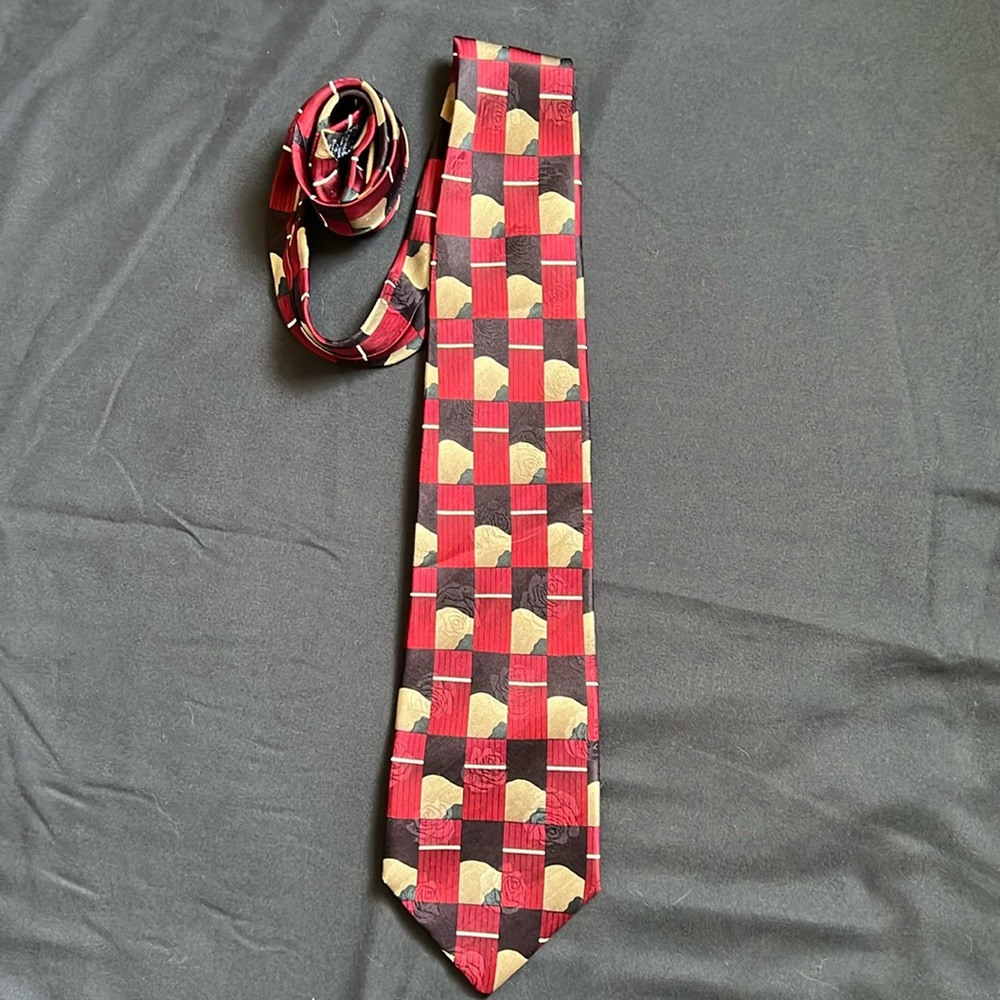 Vintage 1996 Greatful Dead “Friend of the Devil “ Sixth Set Silk Tie